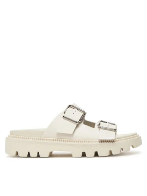 Tommy Jeans Klapki Tjw Double Strap Sandal EN0EN02753 Biały
