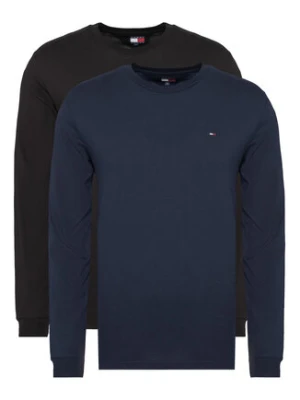 Tommy Jeans Komplet 2 longsleeve DM0DM22148 Granatowy Slim Fit