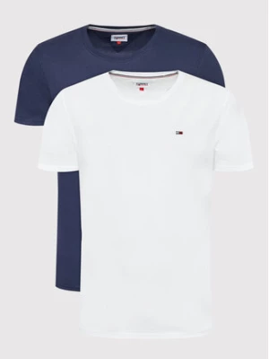 Tommy Jeans Komplet 2 t-shirtów DM0DM15381 Kolorowy Slim Fit