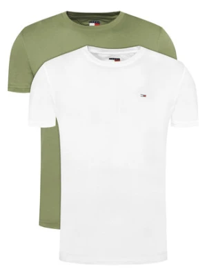 Tommy Jeans Komplet 2 t-shirtów DM0DM20687 Kolorowy Slim Fit