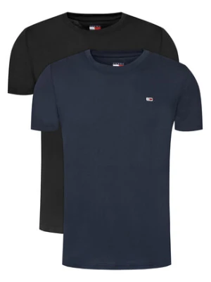 Tommy Jeans Komplet 2 t-shirtów DM0DM20687 Kolorowy Slim Fit
