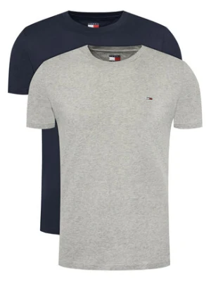 Tommy Jeans Komplet 2 t-shirtów DM0DM20687 Kolorowy Slim Fit