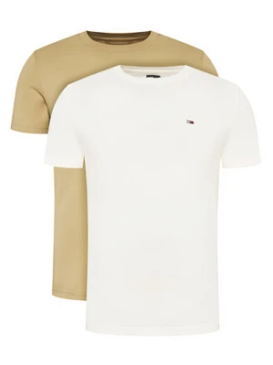 Tommy Jeans Komplet 2 t-shirtów DM0DM20687 Kolorowy Slim Fit