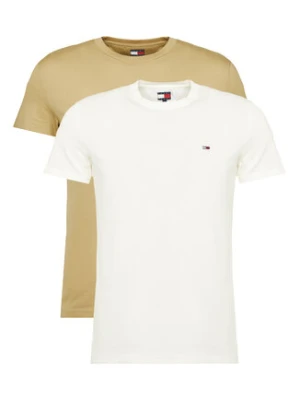 Tommy Jeans Komplet 2 t-shirtów DM0DM20687 Kolorowy Slim Fit