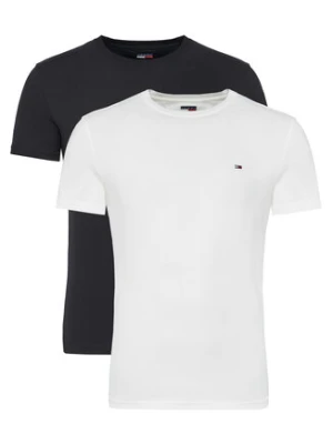 Tommy Jeans Komplet 2 t-shirtów DM0DM20687 Kolorowy Slim Fit
