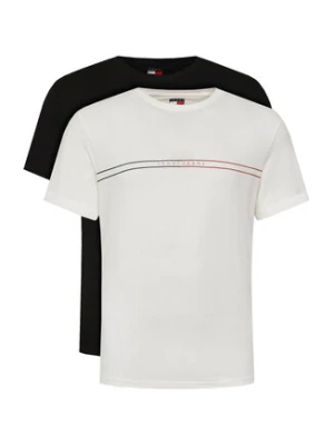 Tommy Jeans Komplet 2 t-shirtów Entry Graphic DM0DM21902 Kolorowy Slim Fit