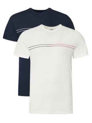 Tommy Jeans Komplet 2 t-shirtów Entry Graphic DM0DM21902 Kolorowy Slim Fit