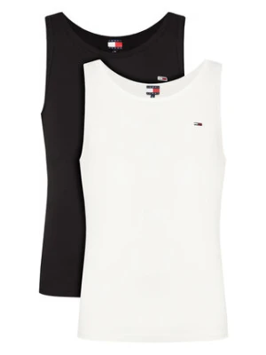 Tommy Jeans Komplet 2 tank topów DM0DM20769 Kolorowy Slim Fit