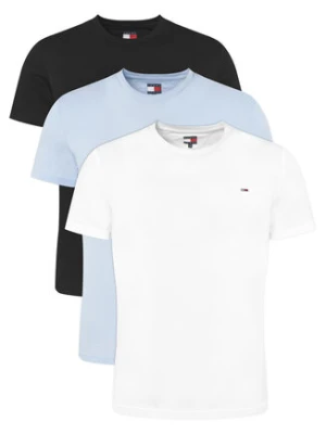 Tommy Jeans Komplet t-shirtów 3 Pack DM0DM21579 Kolorowy Regular Fit