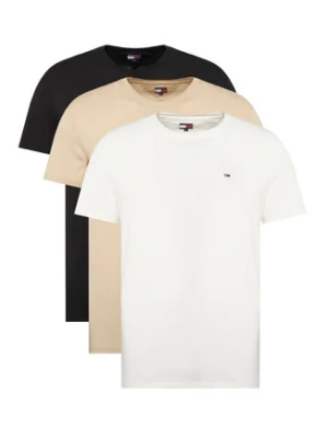 Tommy Jeans Komplet t-shirtów DM0DM21579 Kolorowy Slim Fit