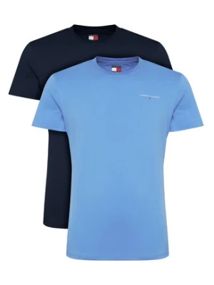 Tommy Jeans Komplet t-shirtów DM0DM22316 Niebieski Slim Fit