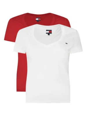 Tommy Jeans Komplet t-shirtów DW0DW21367 Kolorowy Slim Fit