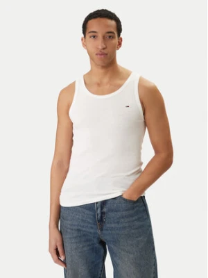 Tommy Jeans Komplet tank topów DM0DM20769 Biały Slim Fit