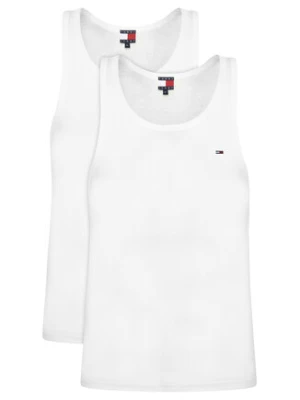Tommy Jeans Komplet tank topów DM0DM20769 Biały Slim Fit