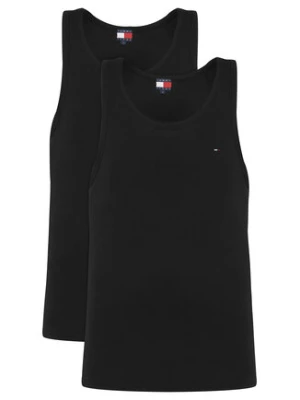 Tommy Jeans Komplet tank topów DM0DM20769 Czarny Slim Fit