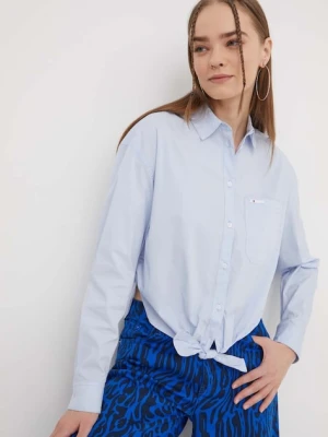 Tommy Jeans koszula niebieski