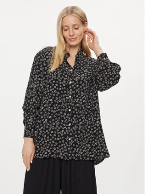 Tommy Jeans Koszula Ditsy DW0DW17346 Czarny Oversize
