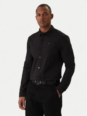 Tommy Jeans Koszula DM0DM04405 Czarny Slim Fit