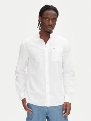 Tommy Jeans Koszula DM0DM20876 Écru Regular Fit