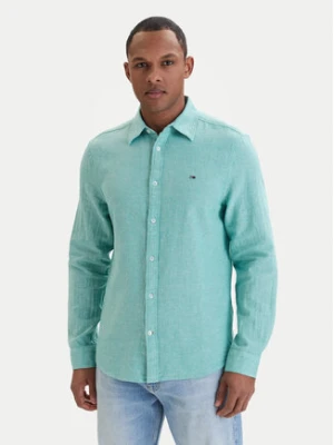 Tommy Jeans Koszula DM0DM22761 Zielony Regular Fit