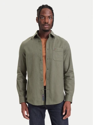 Tommy Jeans Koszula DM0DM23529 Zielony Regular Fit