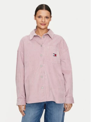 Tommy Jeans Koszula DW0DW18619 Różowy Regular Fit