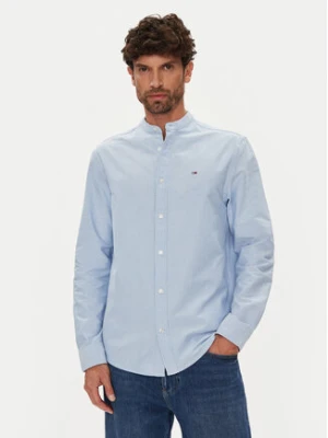 Tommy Jeans Koszula Essential DM0DM21690 Błękitny Regular Fit