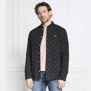 Tommy Jeans Koszula ESSENTIAL DOBBY | Regular Fit