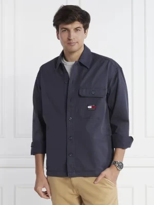 Tommy Jeans Koszula ESSENTIAL OVERSHIRT | Oversize fit