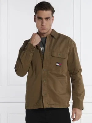 Tommy Jeans Koszula ESSENTIAL OVERSHIRT | Oversize fit