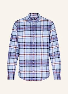 Tommy Jeans Koszula Flanelowa Regular Fit blau