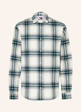 Tommy Jeans Koszula Flanelowa Regular Fit weiss