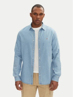 Tommy Jeans Koszula jeansowa DM0DM21146 Niebieski Regular Fit