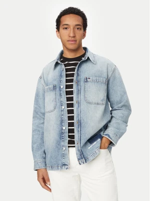 Tommy Jeans Koszula jeansowa DM0DM23269 Niebieski Relaxed Fit