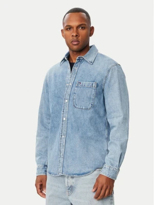 Tommy Jeans Koszula jeansowa DM0DM23701 Niebieski Regular Fit