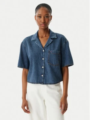 Tommy Jeans Koszula jeansowa DW0DW22216 Niebieski Relaxed Fit