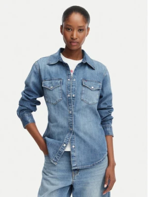 Tommy Jeans Koszula jeansowa DW0DW23486 Niebieski Regular Fit
