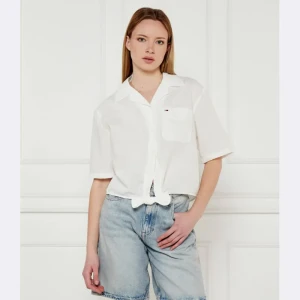 Tommy Jeans Koszula | Loose fit | z dodatkiem lnu