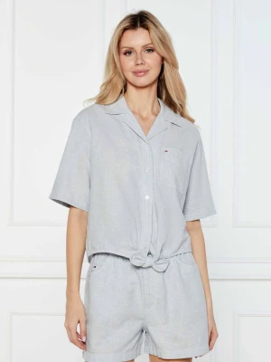 Tommy Jeans Koszula | Loose fit | z dodatkiem lnu