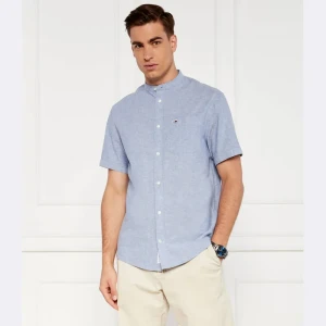 Tommy Jeans Koszula MAO | Regular Fit | z dodatkiem lnu