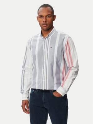 Tommy Jeans Koszula Oxford DM0DM23246 Kolorowy Relaxed Fit