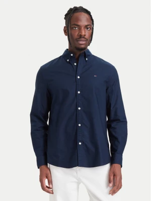 Tommy Jeans Koszula Oxford DM0DM23711 Granatowy Regular Fit