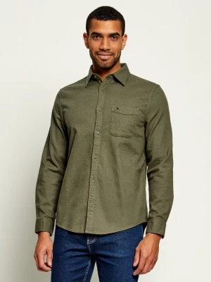 Tommy Jeans Koszula | Regular Fit oliwkowy