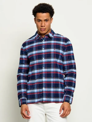 Tommy Jeans Koszula | Regular Fit | stretch granatowy