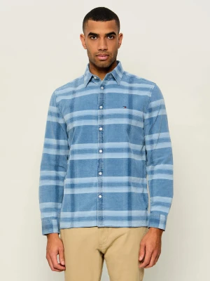 Tommy Jeans Koszula | Regular Fit | sztruks niebieski
