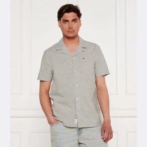 Tommy Jeans Koszula | Regular Fit | z dodatkiem lnu