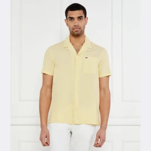 Tommy Jeans Koszula | Regular Fit | z dodatkiem lnu