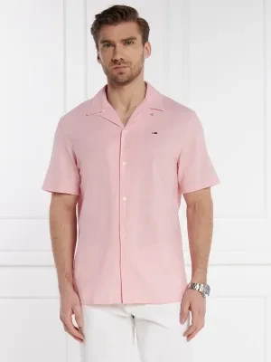 Tommy Jeans Koszula | Regular Fit | z dodatkiem lnu