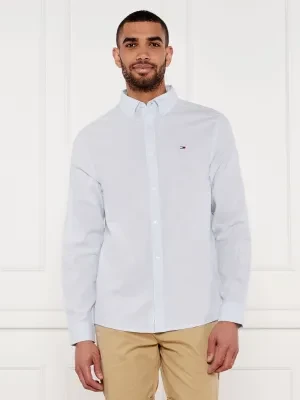 Tommy Jeans Koszula | Regular Fit | z dodatkiem lnu
