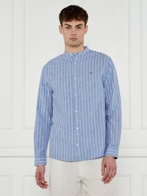 Tommy Jeans Koszula | Regular Fit | z dodatkiem lnu